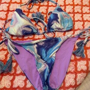 BECCA Multicolor Swirl Bikini
